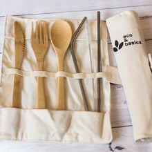 Load image into Gallery viewer, Bamboo Cutlery Set